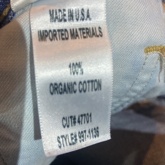 Citizens of Humanity Bailey Loose Fit Short 100% Organic Cotton Sz 27 - Picture 4 of 4